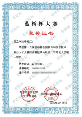 我校学子在第十六届蓝桥杯大赛上实现新突破